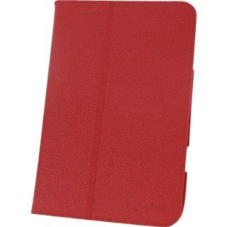 2QM6232   rOOCASE UltraSlim Carrying Case (Folio) for iPad mini   Red: Computers & Accessories