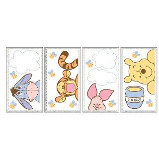 Disney Baby Peeking Pooh and Friends Wall Decals: Baby