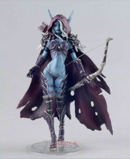 World of Warcraft Sylvanas 14.5cm Figure Windrunner Forsaken Queen Resin Limited: Toys & Games