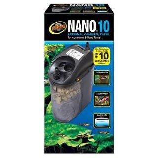 Zoo Med Nano External Canister Filter, 10 Gallon : Aquarium Filters : Pet Supplies