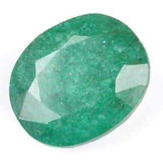 AAA   Quality 99.50 Ct Green Emerald Oval Shape Loose Gemstone* 34.92mmx13.49mmx29.35mm: Jewelry