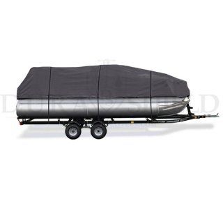 DuraShield Trailerable 17' to 20' Pontoon Boat Cover with Heavy Duty 600d Marine Grade Poly : Pontoon And Playpen Style Boat Covers : Sports & Outdoors