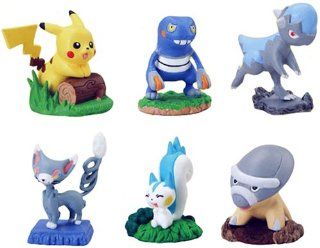 Pokemon Buildable Figure Collection 4 Set of 6: Toys & Games