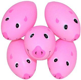Relaxable Pig Footballs (1 dz): Toys & Games