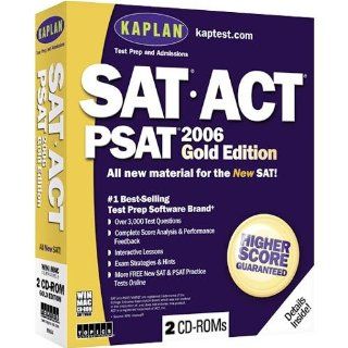 Kaplan SAT ACT PSAT 2006 Gold Edition): Software