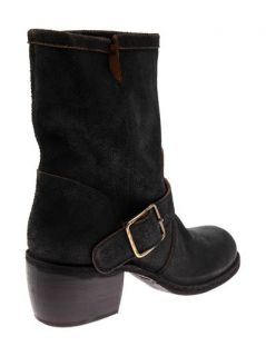 Fiorentini +  Baker Leather Buckle Boot
