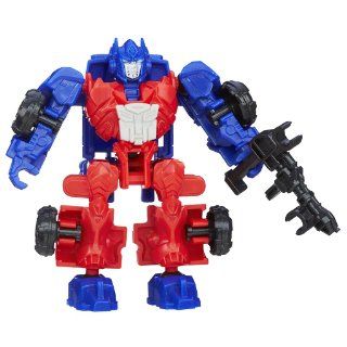 Transformers Age of Extinction Construct Bots Dinobot Riders Optimus Prime Buildable Figure: Toys & Games