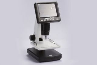 Stand Alone 3.5 inches LCD Digital Microscope with 500x Magnification, 5M Resolution and Measurement: Industrial & Scientific