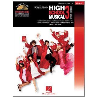 High School Musical 3 Piano Play Along VOL. 72 BK/CD (Hal Leonard Piano Play Along): Hal Leonard Corp.: 0884088278793: Books