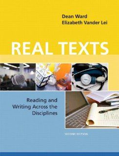 Real Texts: Reading and Writing Across the Disciplines with NEW MyCompLab    Access Card Package (2nd Edition): 9780321881953: Literature Books @