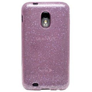 Diztronic Pink GlitterFlex TPU Case for Sprint Samsung Galaxy S II Epic 4G Touch (SPH D710) **ALSO FITS BOOST, VIRGIN MOBILE & US CELLULAR GALAXY S II PHONES**   Retail Packaging Cell Phones & Accessories