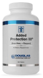 Added Protection III w/o Iron 180 Tablets: Health & Personal Care