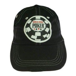 OFFICIAL WSOP WORLD SERIES POKER BLACK NEW HAT CAP ADJ : Sports Fan Baseball Caps : Sports & Outdoors