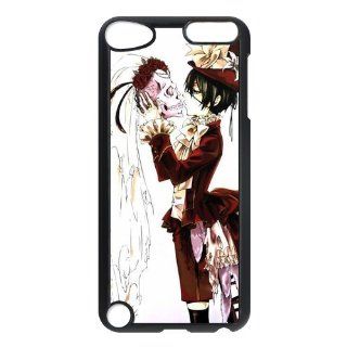 Black Buttler Hard Plastic Back Cover Case for ipod touch 5: Cell Phones & Accessories