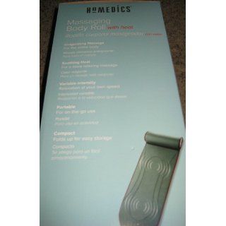 Homedics Massaging Body Roll with Heat and Variable Intensity Vibration: Health & Personal Care