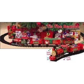 Santa's North Pole Express Christmas Train 27 Piece Train Set Toys & Games