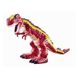 Fisher Price Imaginext T Rex Motorized Dinosaur Red   Eyes Light Up (2009): Toys & Games