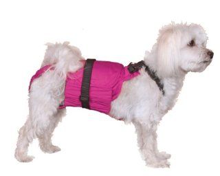 SammyDoo Pet Diaper Wrap Fits, Approximately 6 Pound to 20 Pound, 11 to 15 Inch, Girth 18 to 24 Inch, Small, Pink : Pet Training And Behavioral Aids : Pet Supplies