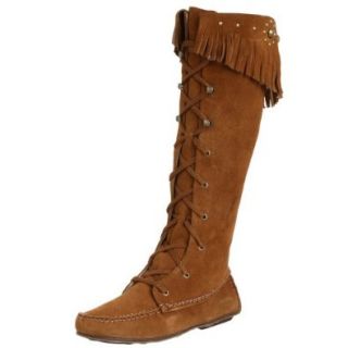 ALL BLACK Women's Indian Hi Boot, Brown, 38 EU (US Women's 8 M): Shoes