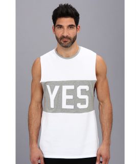 Zanerobe Yes Campaigner Muscle Tank Mens Sleeveless (White)