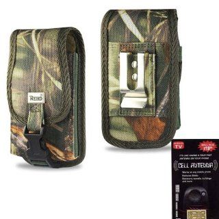 Zte Concord Heavy Duty Rugged Camoflauge Canvas Case with Clip Closure and Metal Clip on the back. Also has canvas belt loop underneath the clip. Great for Hiking, Camping, Outdoor and Construction Work. Comes with Antenna booster: Cell Phones & Access