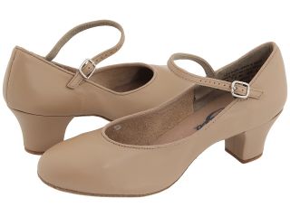 Capezio Suede Jr. Footlight Womens Dance Shoes (Brown)