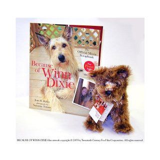 Because Of Winn Dixie Plush & Scrapbook Kate DiCamillo 9780763628895  Children's Books