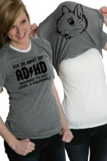 Ask Me About My ADHD T Shirt Funny Flip Shirts For Women at  Womens Clothing store: Fashion T Shirts