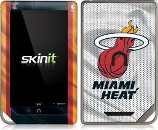 NBA   Miami Heat   Miami Heat Away Jersey   Nook Color / Nook Tablet by Barnes and Noble   Skinit Skin: MP3 Players & Accessories