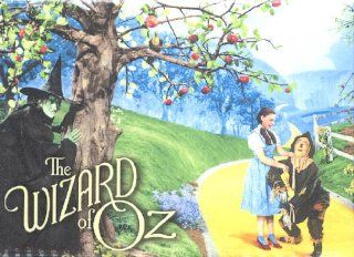 Wizard of Oz Witch Behind Tree Magnet: Kitchen & Dining
