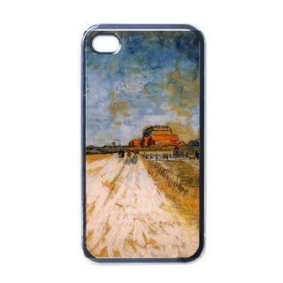 Road Running Beside The Paris Ramparts By Vincent Van Gogh Black iPhone 5 Case: Cell Phones & Accessories