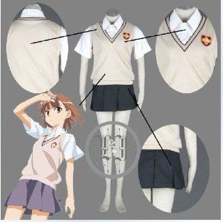 A Certain Scientific Railgun S Mikoto Fullgraphic Cosplay Costume (email us size after buying  Cosmile)   Wall Decor Stickers