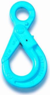 BA Products G10 113 Grade 100 Alloy Steel Eye Self Locking Hook, Painted Finish, 1/4"   5/16" Trade, 5700 lbs Working Load Limit: Grab Hooks: Industrial & Scientific