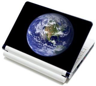Meffort Inc 15 15.6 Inch Laptop Notebook Skin Sticker Cover Art Decal   Fits 13.3" 14" 15" 16" HP Dell Lenovo Asus Compaq Asus Acer Computers (Free Wrist Pad) (Earth View) Computers & Accessories
