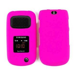 ACCESSORY HARD PROTECTOR CASE COVER FOR SAMSUNG RUGBY III A997 NEON RICH PINK HOT: Cell Phones & Accessories