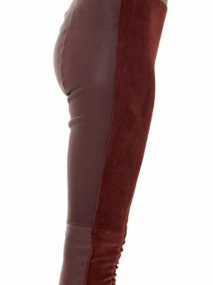 Leather and suede leggings  Anne Vest