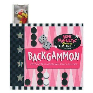 Mini Magnetic Games: Backgammon: Contains Mini Backgammon Pieces and Dice: John Tremaine, Tony Potter: 9780764161254:  Kids' Books