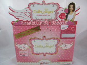 Colla angel collagen 8000 mg. Ultimate collagen peptide powder drink service all day everyday wear beautiful skin without injection contains 30 sachets.: Health & Personal Care