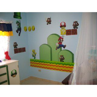 Shop Nintendo Wall Graphics   New Super Mario Bros at the  Home Dcor Store