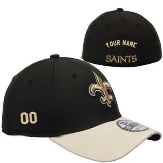 New Era New Orlean Saints Mens Customized TD Classic 39THIRTY Structured Flex Hat