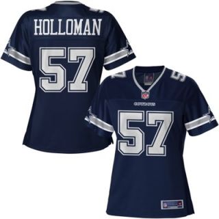 Pro Line Womens Dallas Cowboys DeVonte Holloman Team Color Jersey