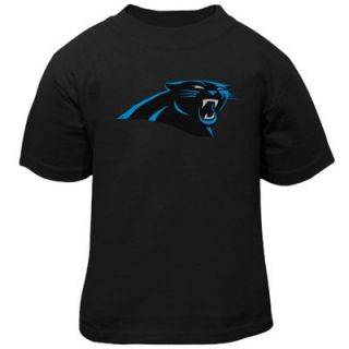 Carolina Panthers Toddler Team Logo T Shirt   Black