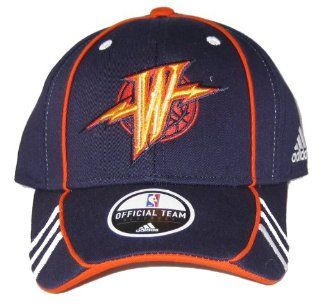 Golden State Warriors NBA Adidas Team Apparel Navy Adjustable Hat : Sports Fan Baseball Caps : Sports & Outdoors