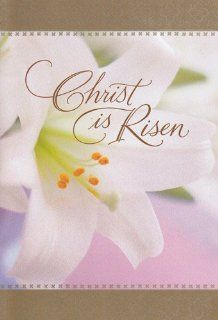 Easter Card "Christ Is Risen" As We Celebrate the Resurrection of Christ,": Health & Personal Care