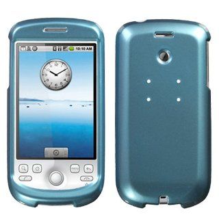 Hard Plastic Snap on Cover Fits HTC myTouch 3G, myTouch 3G (3.5mm jack), myTouch 3G (Fender), G2 Google Metallic Sky Blue T Mobile (does NOT fit HTC myTouch 3G Slide or HTC Mytouch 4G or HTC Mytouch 4G Slide): Cell Phones & Accessories