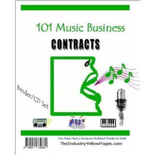 Music Contracts 101   Updated Edition   Preprinted Binder / CD ROM set containing over 100 contracts and agreements for recording artist, musicians,industry. Entertainment law at it's best!: Platinum Millennium Publishing: 9780971339880: Books