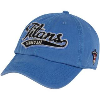 47 Brand Tennessee Titans Womens Whiplash Adjustable Hat   Light Blue
