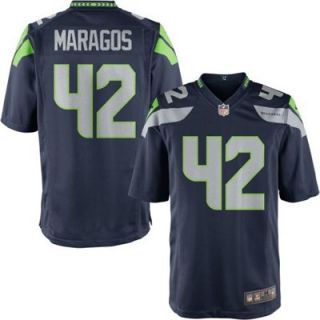 Nike Youth Seattle Seahawks Chris Maragos Team Color Game Jersey