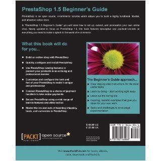PrestaShop 1.5 Beginner's Guide (Learn by Doing: Less Theory, More Results) (9781782161066): Jose A. Tizon, John Horton: Books