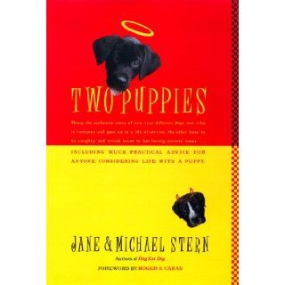 Two Puppies: Being the Authentic Story of Two Very Different Young Dogs, One Who Is Virtuous and Goes on to a Life of Service, the Other Born to Be Naughty: Jane Stern, Michael Stern: 9780684837529: Books